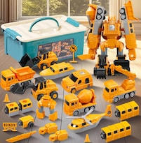 Juguete De Construcción Robot De Transformación Magnética Toy Sjyn - Venta Internacional.
