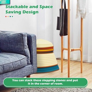 Foto 4 | Foto 4 | Juego De 12 Bloques De Equilibrio Arkyomi De Stepping Stones Para Niños - Venta Internacional.