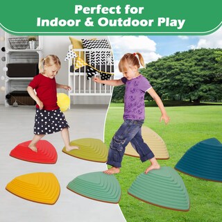 Foto 7 | Foto 7 | Juego De 12 Bloques De Equilibrio Arkyomi De Stepping Stones Para Niños - Venta Internacional.