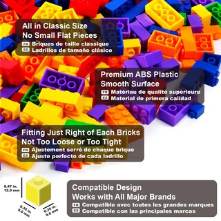 Foto 5 | Foto 5 | Building Bricks Bestoyz 1000 Piezas Rainbow Colors Para Niños Mayores De 4 Años - Venta Internacional.