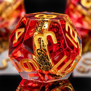Foto 4 | Foto 4 | Juego De Dados Oukelanwo Resin Sharp Edge Dnd D&d El Señor De Los Anillos - Venta Internacional.
