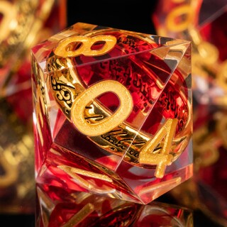 Foto 7 | Foto 7 | Juego De Dados Oukelanwo Resin Sharp Edge Dnd D&d El Señor De Los Anillos - Venta Internacional.