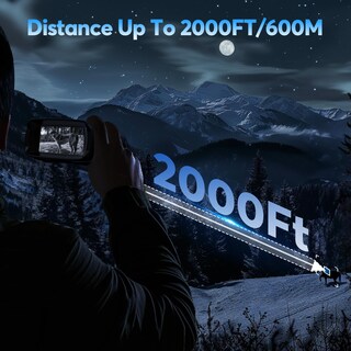 Foto 4 | Foto 4 | Binoculares De Visión Nocturna Diyimin 4k Infrarrojos Zoom 8x 32 Gb - Venta Internacional.