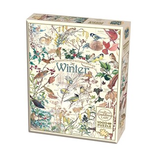 Foto 3 | Foto 3 | Agenda Campestre Puzzle Cobble Hill: Invierno 1000 Piezas Con Póster - Venta Internacional.