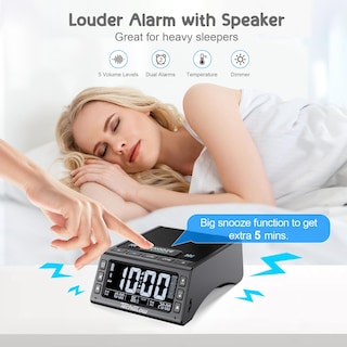 Foto 4 | Foto 4 | Altavoz Bluetooth Soporte Para Teléfono Estación De Carga Techglow - Venta Internacional.