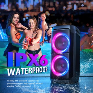 Foto 4 | Foto 4 | Altavoz Bluetooth W-king T11 220w De Máxima Potencia Ipx6 Resistente Al Agua - Venta Internacional.
