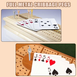 Foto 6 | Foto 6 | Pinzas Para Tabla De Cribbage Peutier Metal Funny Finger 9 Unidades (3 Colores) - Venta Internacional.