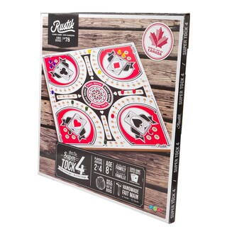 Foto 5 | Foto 5 | Juego Rustik Tock Pachisi Para 4 Jugadores Con Tablero De Madera Hecho A Mano - Venta Internacional.