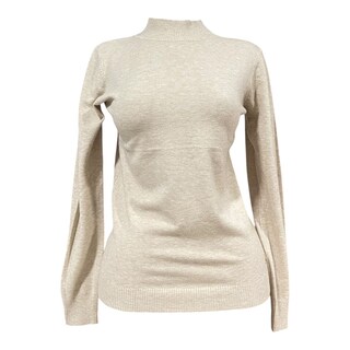 Foto 1 | Foto 1 | Blusa Beige Manga Larga Cuello Mussi
