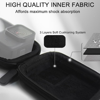 Foto 4 | Foto 4 | Funda De Transporte Fitstill Para Go Pro Hero 13 Black Y Más - Venta Internacional.