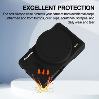 Foto 3 | Foto 3 | Funda De Cámara Easy Hood Para Canon Powershot G7 X Mark Iii Color Negro - Venta Internacional.