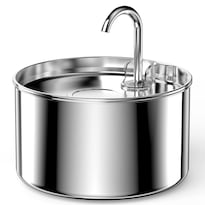 Fuente De Agua Cat Uiooq De Acero Inoxidable De 2 2 L Con 1 Filtro - Venta Internacional.