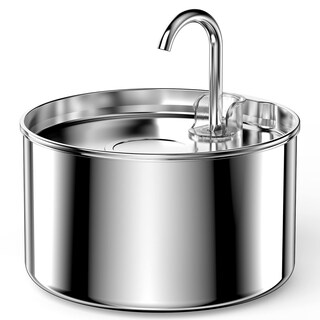 Foto 1 | Foto 1 | Fuente De Agua Cat Uiooq De Acero Inoxidable De 2 2 L Con 1 Filtro - Venta Internacional.