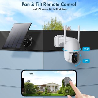 Foto 6 | Foto 6 | Cámara De Seguridad Poyasilon Solar Wireless 3mp 2k Fhd Wifi - Venta Internacional.
