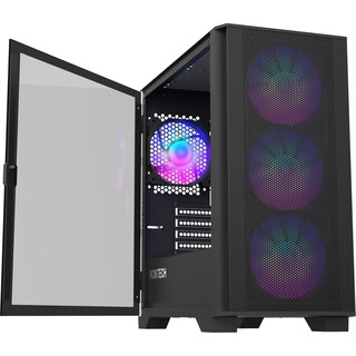 Foto 2 | Foto 2 | Funda Para Pc Montech Air 100 Argb Micro-atx Tower Con 4 Ventiladores Argb - Venta Internacional.