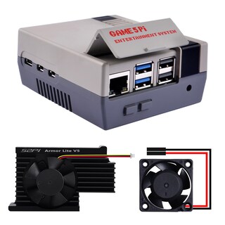 Foto 1 | Foto 1 | Funda Geeekpi Para Raspberry Pi 5 Con Enfriador Armor Lite V5 - Venta Internacional.