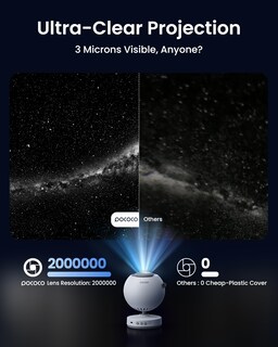 Foto 2 | Foto 2 | Inicio Planetarium Star Projector Pococo Galaxy Con Discos De Película - Venta Internacional.