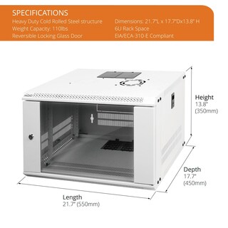 Foto 2 | Foto 2 | Armario De Red Para Montaje En Pared Tecmojo 6u Para 19 Ti - Venta Internacional.