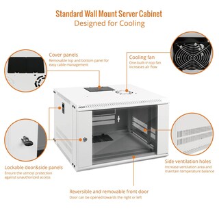 Foto 3 | Foto 3 | Armario De Red Para Montaje En Pared Tecmojo 6u Para 19 Ti - Venta Internacional.