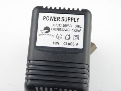Foto 3 | Foto 3 | Fuente De Alimentación Ac-ac Chancs 110 V A 12 V Ac 1500 Ma 15 W - Venta Internacional.