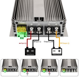 Foto 5 | Foto 5 | Reductor De Voltaje Homelylife 600 W Dc 48 V 60 V 72 V A 12 V 50 A - Venta Internacional.