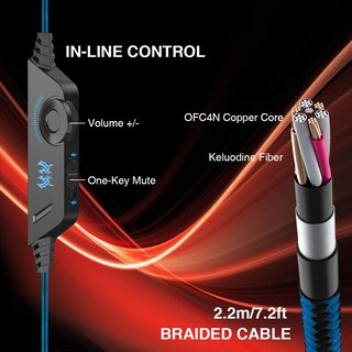 Foto 6 | Foto 6 | Auriculares Para Juegos Versiontech. G2000 Bass Surround Blue Ps5/4 - Venta Internacional.