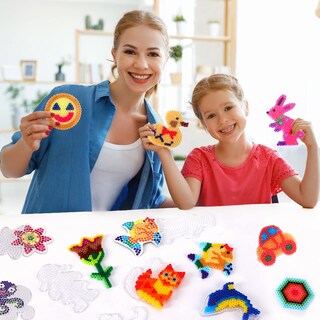 Foto 5 | Foto 5 | Tablas Perforadas Fuse Beads Augsun Con Forma De Animal Con Tarjetas Para Niños - Venta Internacional.