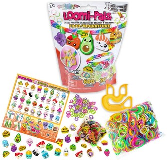 Foto 1 | Foto 1 | Comida Coleccionable Rainbow Loom Loomi-pals Con 30 Colgantes Para Más De 7 Años - Venta Internacional.