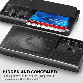 Foto 3 | Foto 3 | Funda Tipo Cartera Vena Vcommute Para Samsung Galaxy S24 Ultra Color Negro - Venta Internacional.