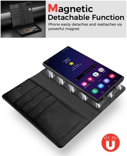 Foto 3 | Foto 3 | Funda Tipo Cartera Ocase Para Samsung Galaxy S24 Ultra 6.8'' 2024 - Venta Internacional.