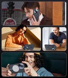 Foto 6 | Foto 6 | Funda De Teléfono Vofata Para Iphone 16 Pro Con Soporte Para Cámara - Venta Internacional.