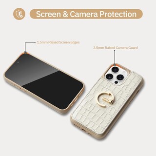 Foto 5 | Foto 5 | Funda Tipo Cartera Custype Para Iphone 16 Pro Con Tarjetero De 6.3 Pulgadas - Venta Internacional.