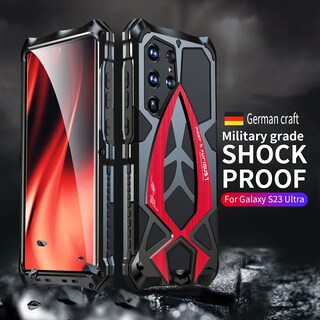 Foto 2 | Foto 2 | Funda De Teléfono Lunivop De Metal Duro Para Samsung Galaxy S23 Ultra - Venta Internacional.