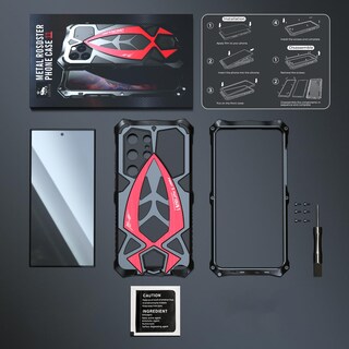 Foto 4 | Foto 4 | Funda De Teléfono Lunivop De Metal Duro Para Samsung Galaxy S23 Ultra - Venta Internacional.
