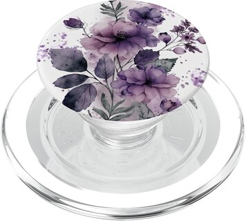 Foto 1 | Foto 1 | Popsockets Popgrip Para Magsafe Flor De Lavanda Morada - Venta Internacional.