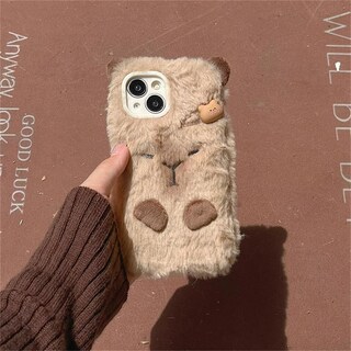 Foto 4 | Foto 4 | Funda De Teléfono Mamarmot Cute Capybara Para Iphone 15 Con Llavero - Venta Internacional.