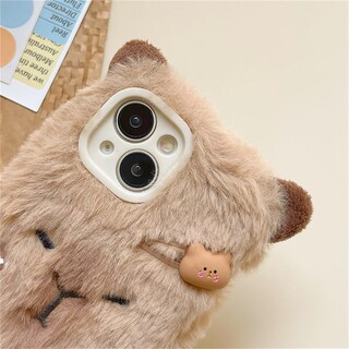 Foto 5 | Foto 5 | Funda De Teléfono Mamarmot Cute Capybara Para Iphone 15 Con Llavero - Venta Internacional.