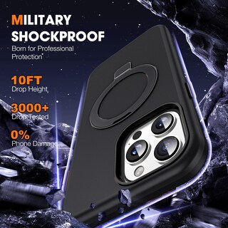 Foto 6 | Foto 6 | Funda Xiewe Para Iphone 13 Pro Max De 6.7 Pulgadas Con Soporte De Anillo Magnético - Venta Internacional.