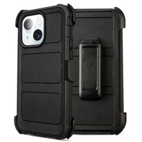Funda Saiboro Defender Con Clip Para Iphone 15 Negra - Venta Internacional.