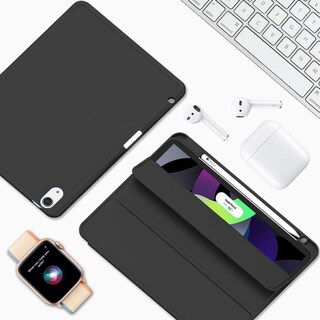 Foto 4 | Foto 4 | Funda Zryxal M2 2024/5.ª Y 4.ª Generación Para Ipad Air De 10 9 Pulgadas Color Negro - Venta Internacional.