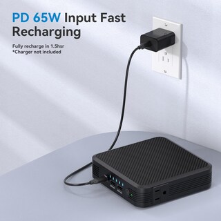 Foto 6 | Foto 6 | Banco De Energía Portátil Para Portátil Paopaoyu 72wh/20000mah 100w Ac - Venta Internacional.