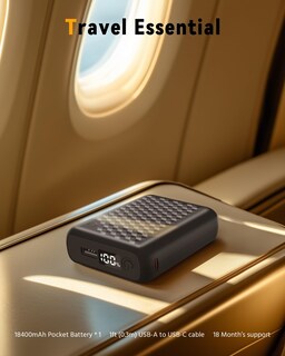 Foto 7 | Foto 7 | Banco De Energía Wulcea 18400 Mah 12 V Con Entrada/salida Tipo C - Venta Internacional.