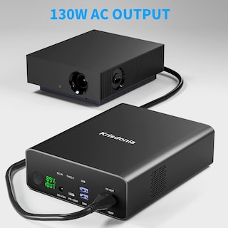 Foto 2 | Foto 2 | Batería Externa Krisdonia Njf-k8 De 8000 Mah/296 Wh Con Toma De Corriente Alterna De 100 W - Venta Internacional.
