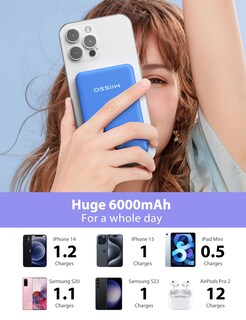 Foto 3 | Foto 3 | Power Bank Miisso 6000 Mah Ultra Slim Con Cables Integrados - Venta Internacional.