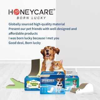 Foto 7 | Foto 7 | Almohadillas De Entrenamiento Para Cachorros Honey Care All-absorb Ultra Charcoal  100 Unidades - Venta Internacional.