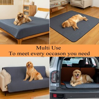 Foto 6 | Foto 6 | Pack De 2 Almohadillas Lavables Bunlitent Para Orinar  72 X 72 Cm  Para Perros - Venta Internacional.