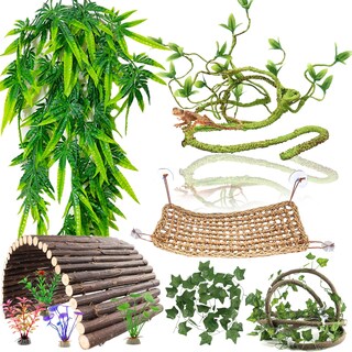 Foto 1 | Foto 1 | Juego De 10 Accesorios Para Tanques De Reptiles Runania Bearded Dragon - Venta Internacional.