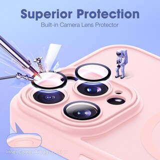Foto 4 | Foto 4 | Funda De Teléfono Yemoran Compatible Con Iphone 12 Pro 6.1 Rosa - Venta Internacional.