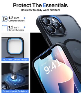 Foto 5 | Foto 5 | Funda Maozis Magnetic Para Iphone 12 Pro Max Negra - Venta Internacional.