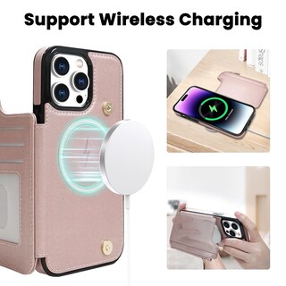 Foto 3 | Foto 3 | Funda Tipo Cartera Delidigi Para Iphone 14 Pro Max Con Tarjetero - Venta Internacional.